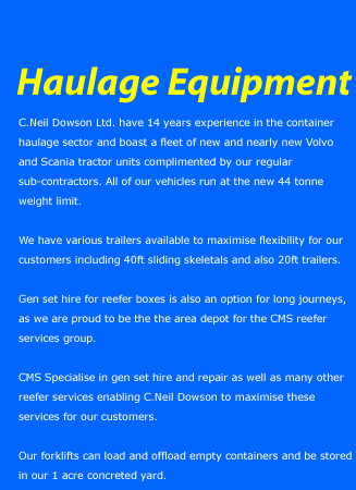 Haulage Equipment